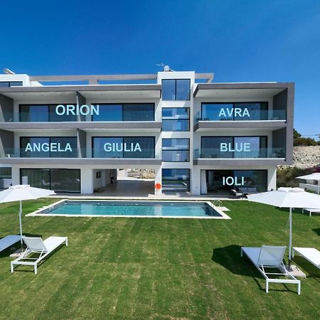 Aquarama Pool Apartments Иксиа Экстерьер фото