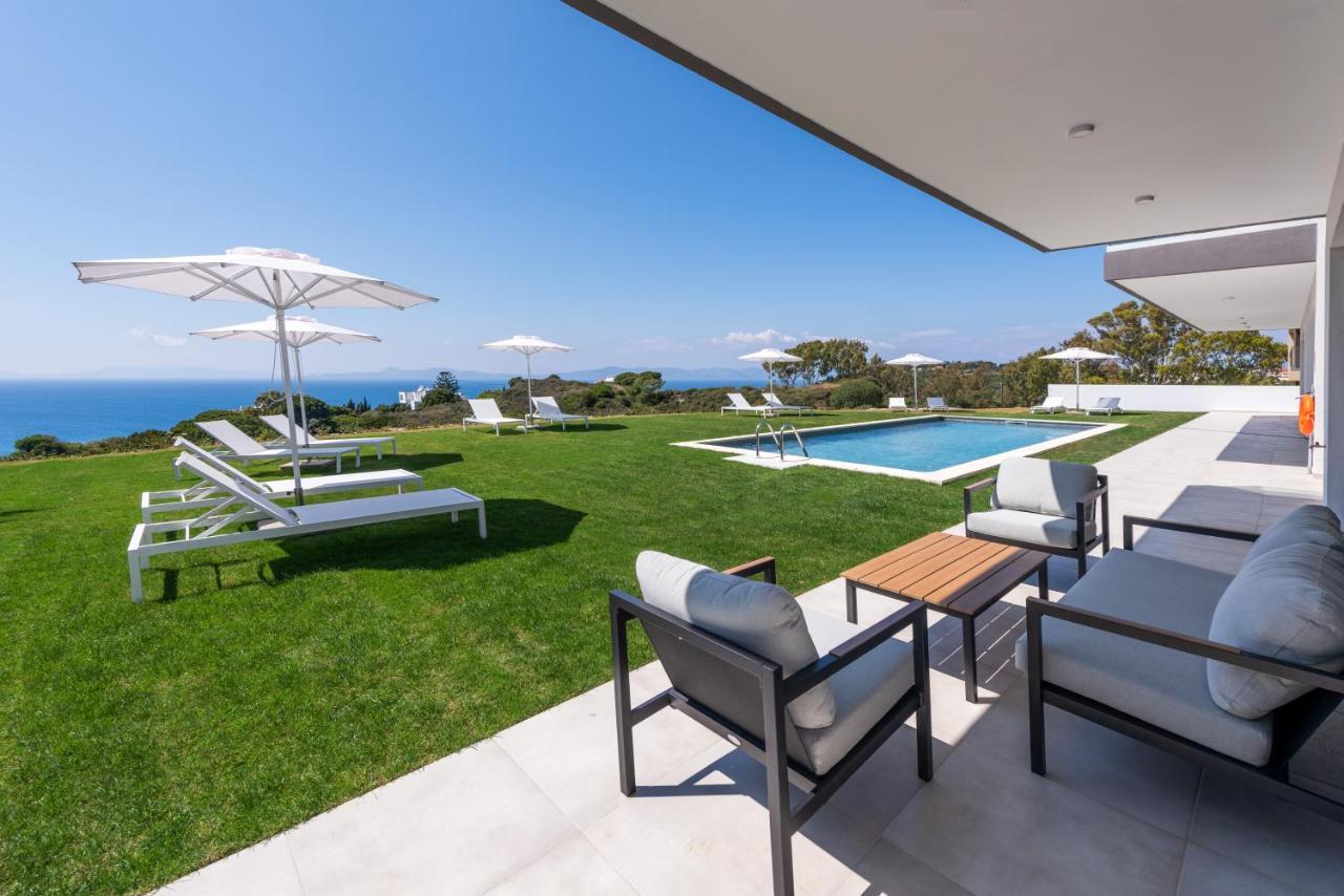 Aquarama Pool Apartments Иксиа Экстерьер фото